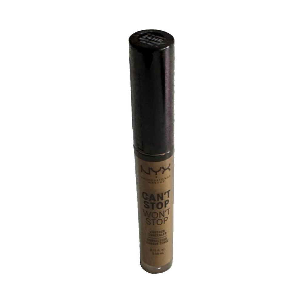 NYX Can't Stop Won't Stop Liquid Concealer Warm Honey 0.11 fl oz New Sealed